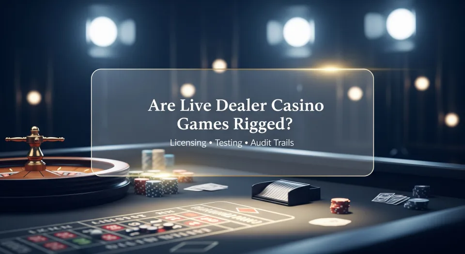 Are Live Dealer Casino Games Rigged