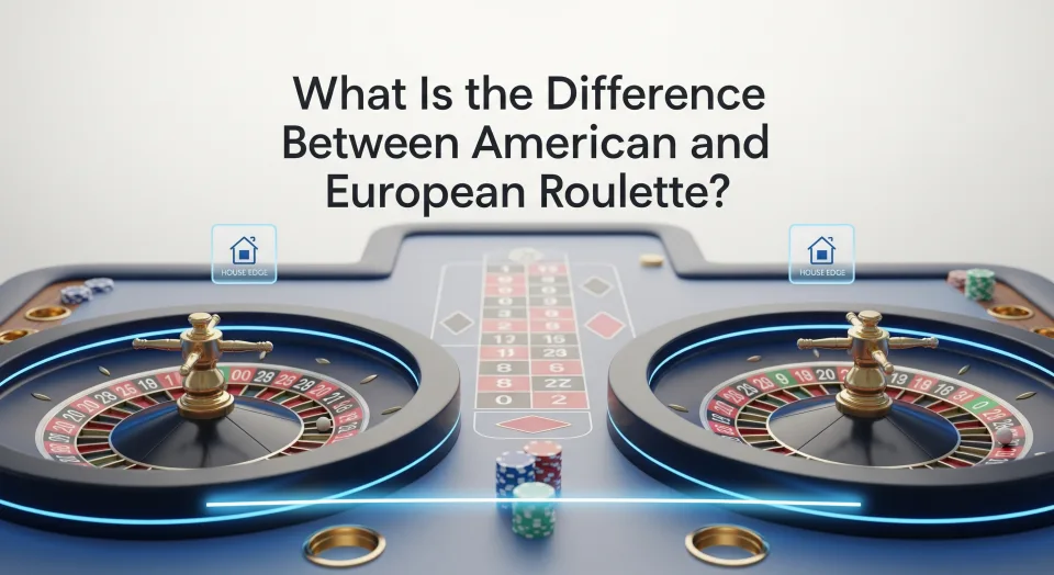 What Is the Difference Between American and European Roulette